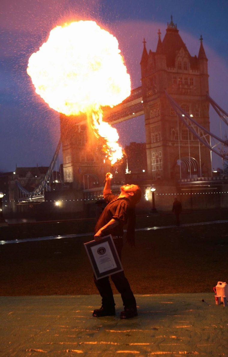 Image: Guinness World Records Day in London